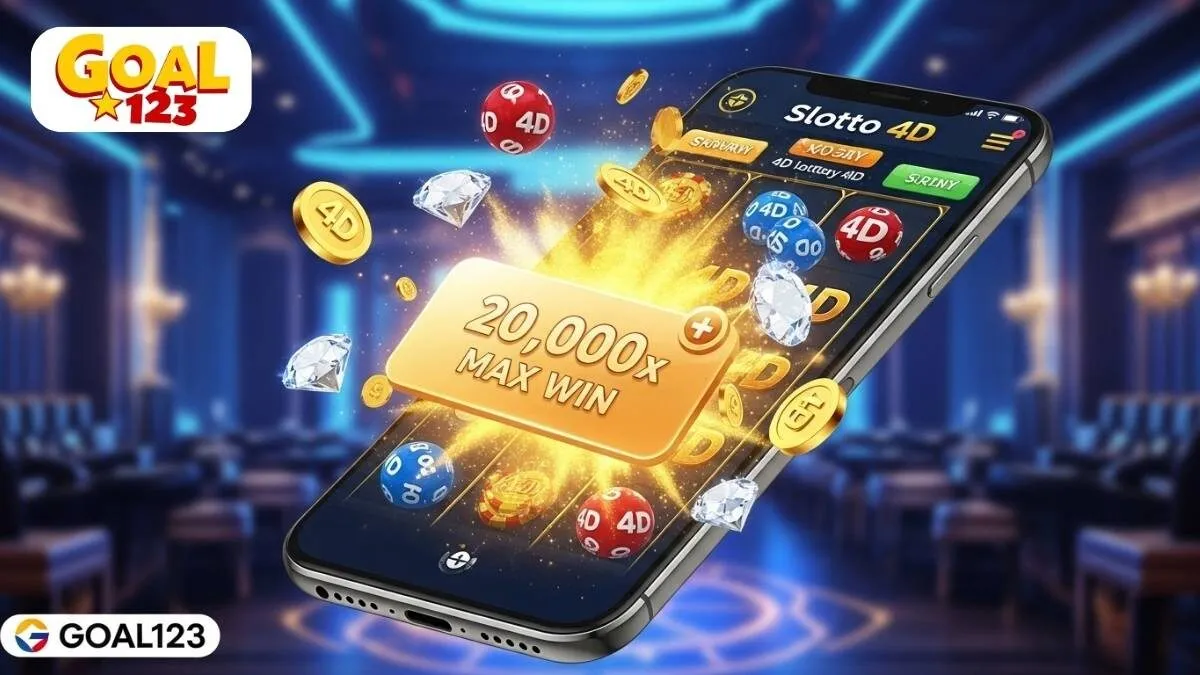 Cơ hội thắng lớn đến 20,000 lần tiền cược đang chờ đợi. Chơi Slotto 4D tại Goal123 và biến những con số may mắn thành chiến thắng khổng lồ!